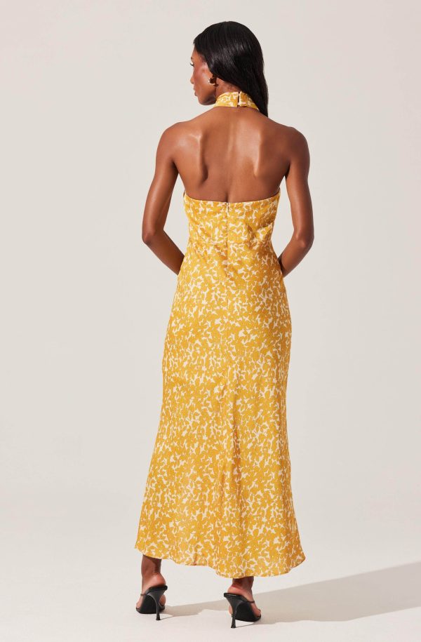 Marissa Floral Halter Neck Dress - Image 10