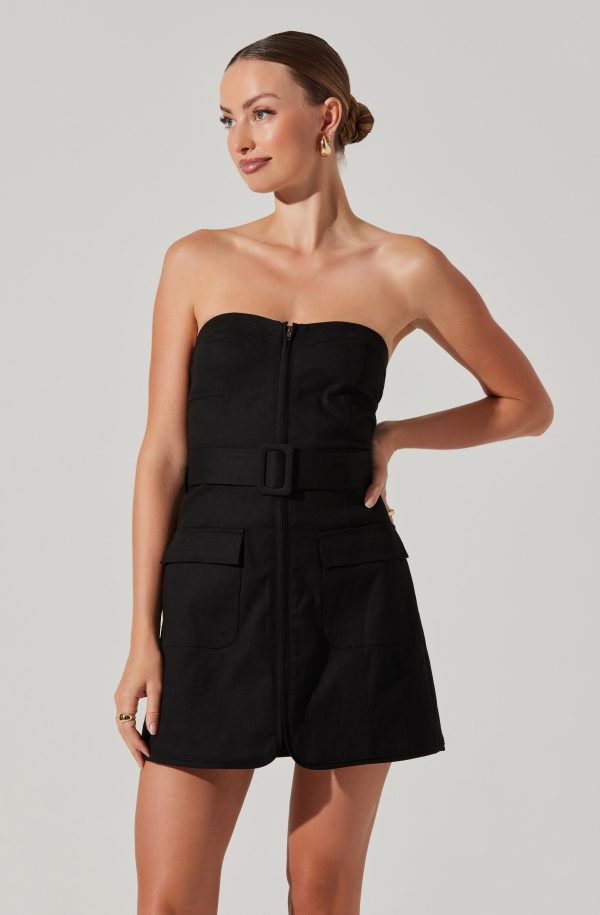 Deniz Strapless Mini Dress - Image 2