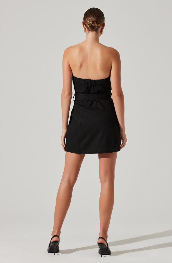 Deniz Strapless Mini Dress - Image 6
