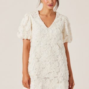 Lakelyn Floral Embroidered Mini Dress
