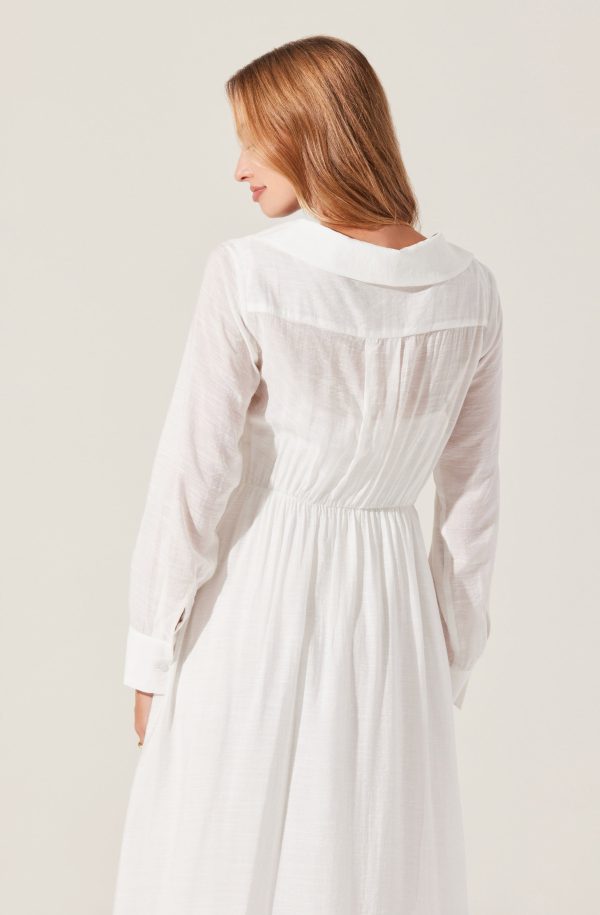 Diell Pleated Midi Dress - Image 5