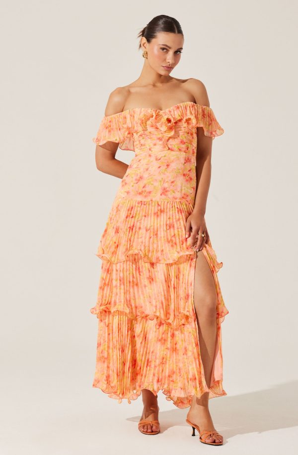 Wilder Pleated Tiered Maxi Dress - Image 2