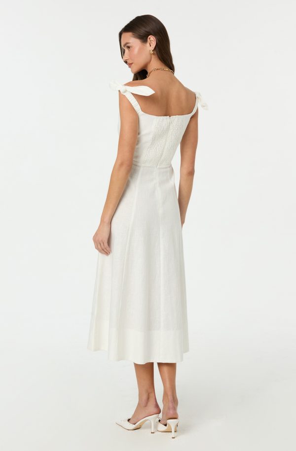 Charelin Linen Off Shoulder Dress - Image 8