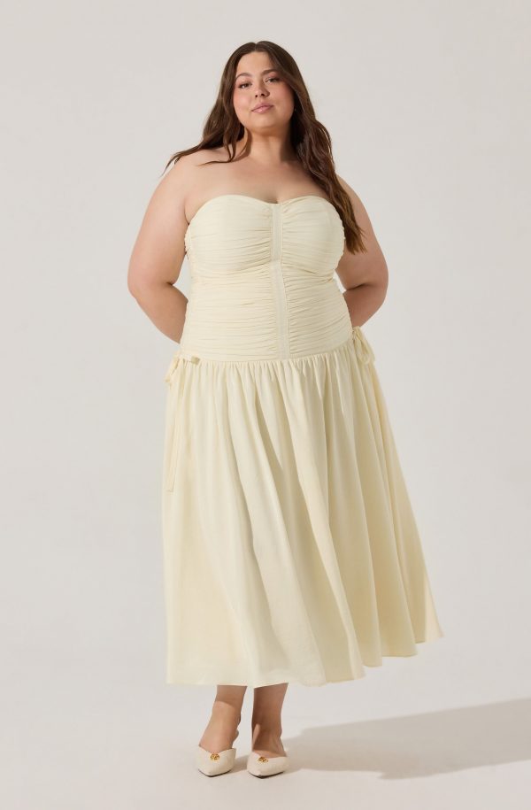Zori Strapless Maxi Dress - Image 11