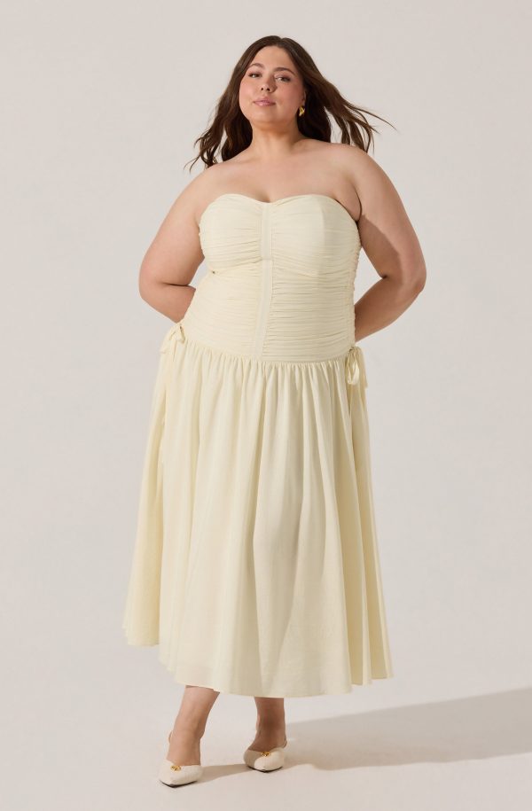 Zori Strapless Maxi Dress - Image 7