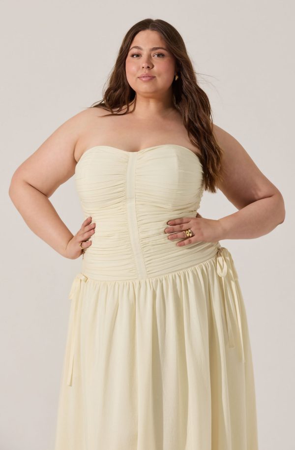 Zori Strapless Maxi Dress - Image 8