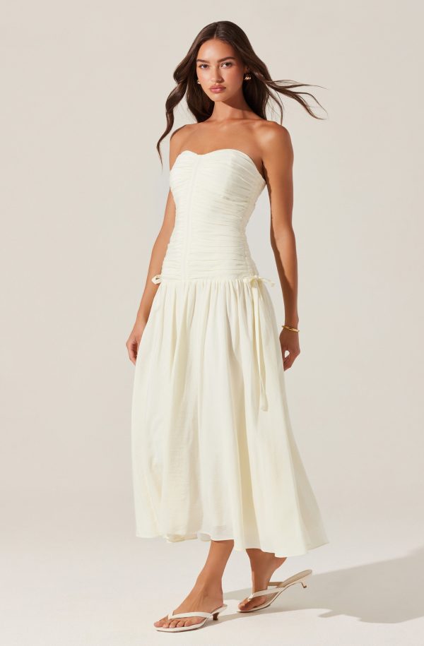 Zori Strapless Maxi Dress - Image 2