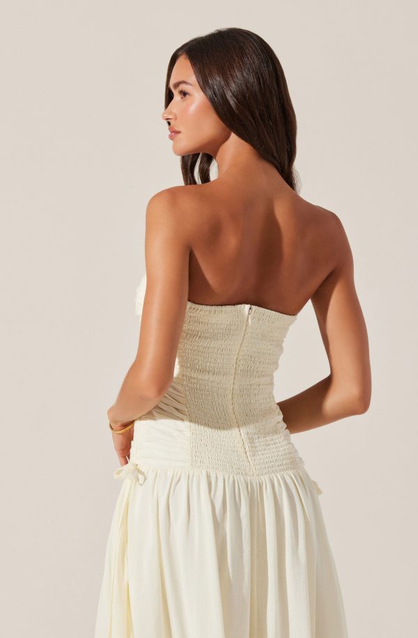 Zori Strapless Maxi Dress - Image 4
