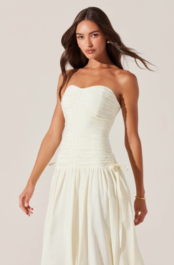 Zori Strapless Maxi Dress - Image 3