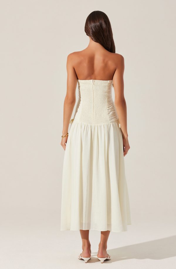 Zori Strapless Maxi Dress - Image 5