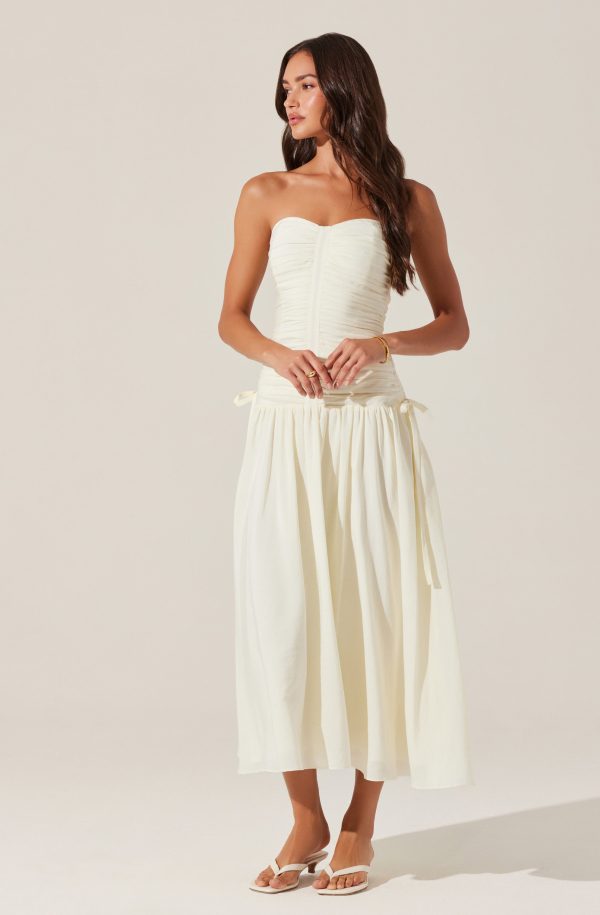 Zori Strapless Maxi Dress - Image 6