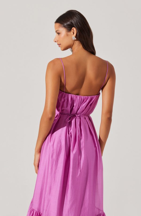 Elisha Tiered High-Low Maxi Dress - Image 4