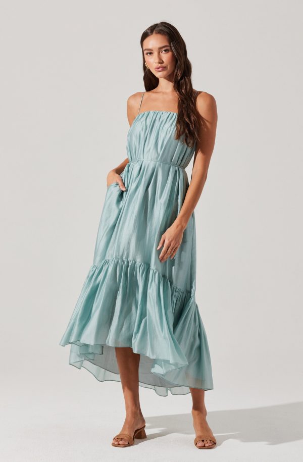 Elisha Tiered High-Low Maxi Dress - Image 7
