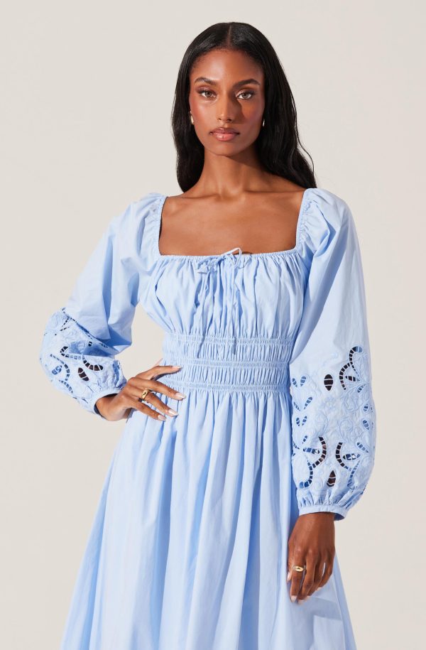 Wisnia Eyelet Embroidered Dress - Image 4