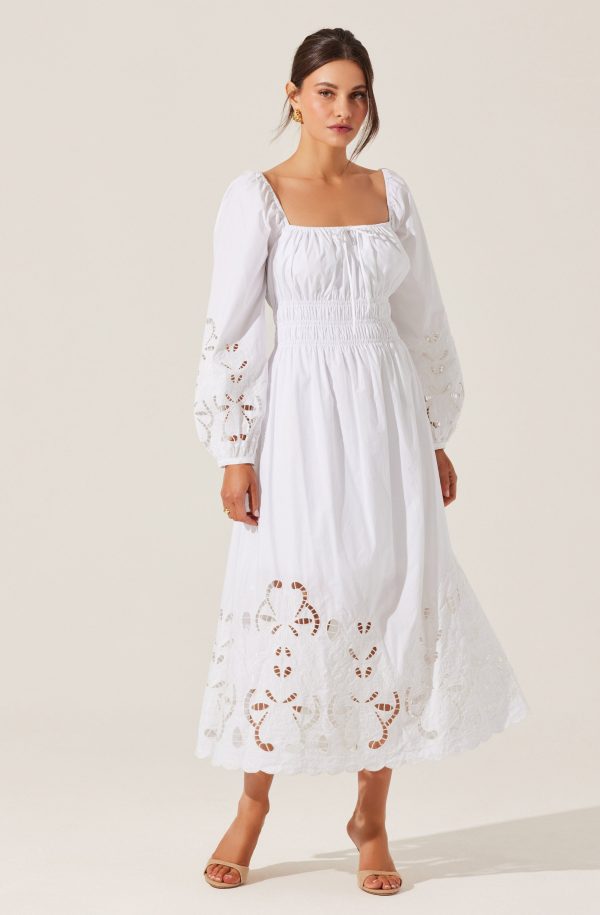 Wisnia Eyelet Embroidered Dress - Image 7