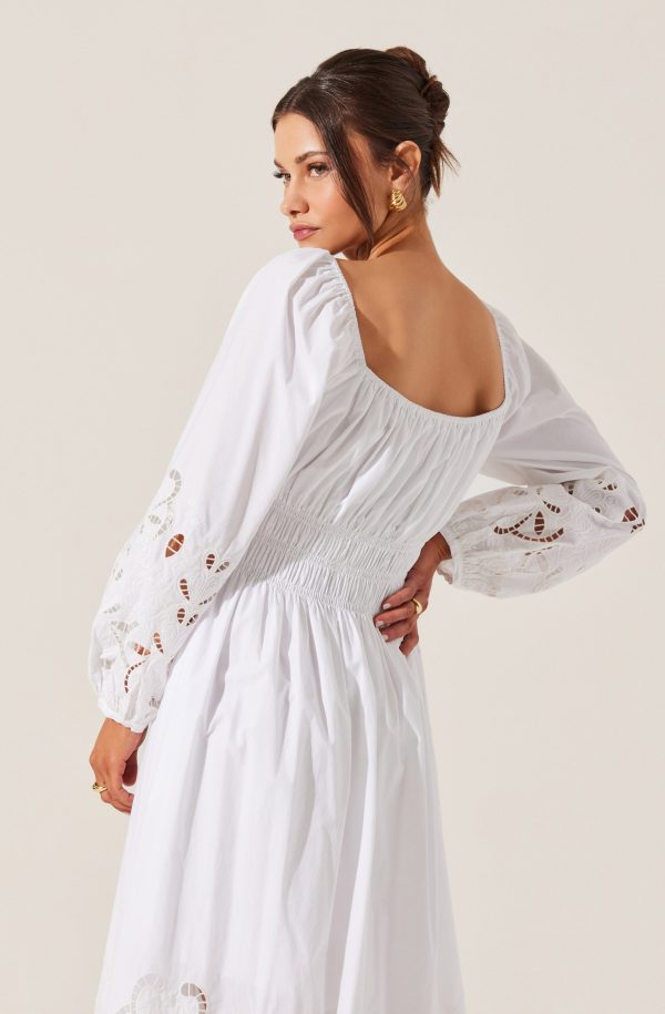 Wisnia Eyelet Embroidered Dress - Image 10