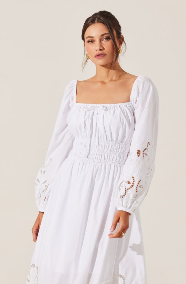 Wisnia Eyelet Embroidered Dress - Image 11
