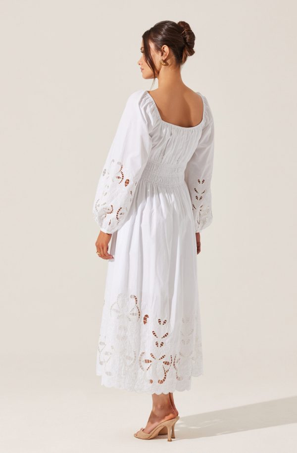 Wisnia Eyelet Embroidered Dress - Image 12