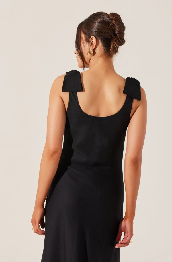 Kateleya Bow Detail Midi Dress - Image 12