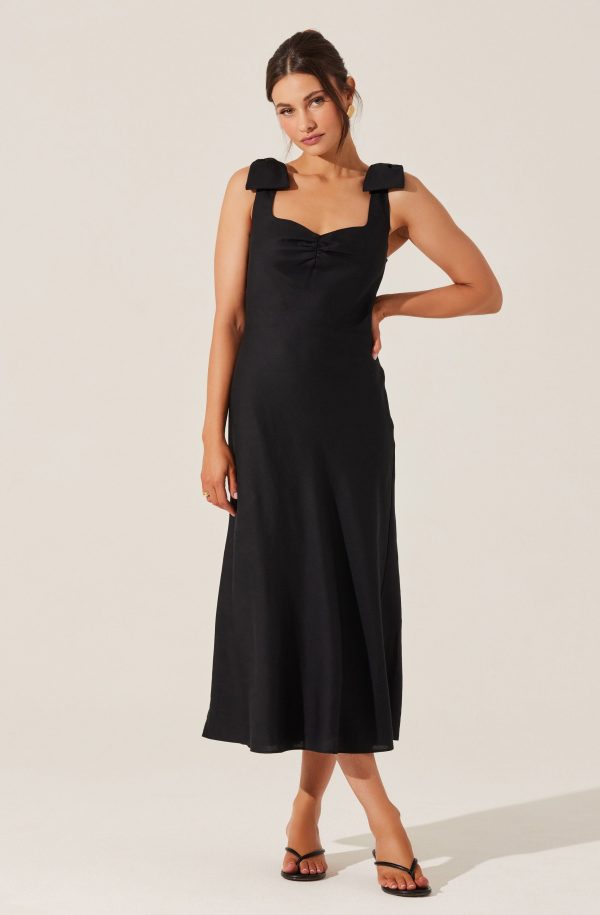 Kateleya Bow Detail Midi Dress - Image 7