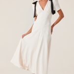 Ciela Bow Puff Sleeve Dress