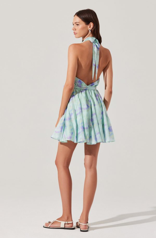 Clare Halter Neck Mini Dress - Image 4