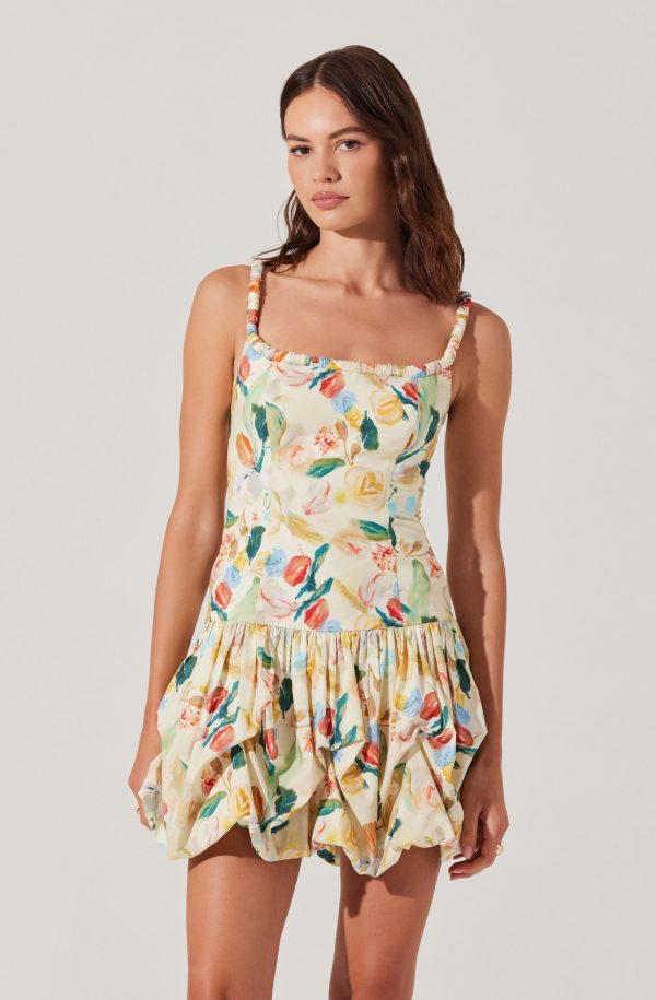 Keyla Drop Waist Bubble Dress - Image 2