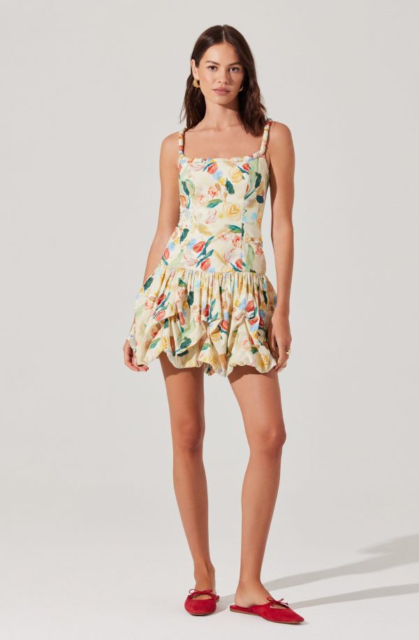 Keyla Drop Waist Bubble Dress - Image 4
