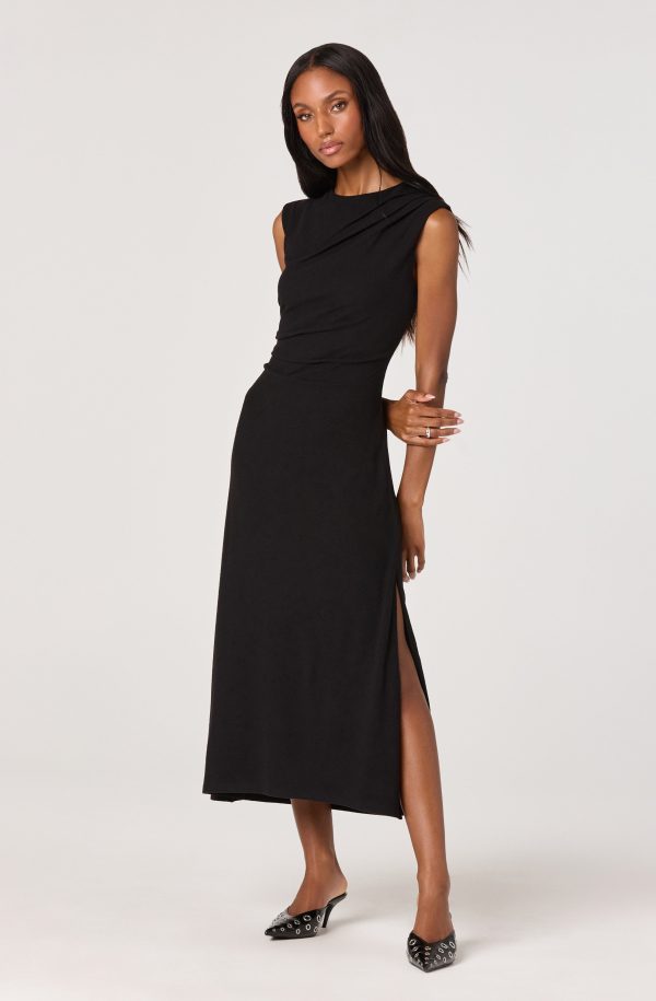 Draped Midi Dress - Image 5
