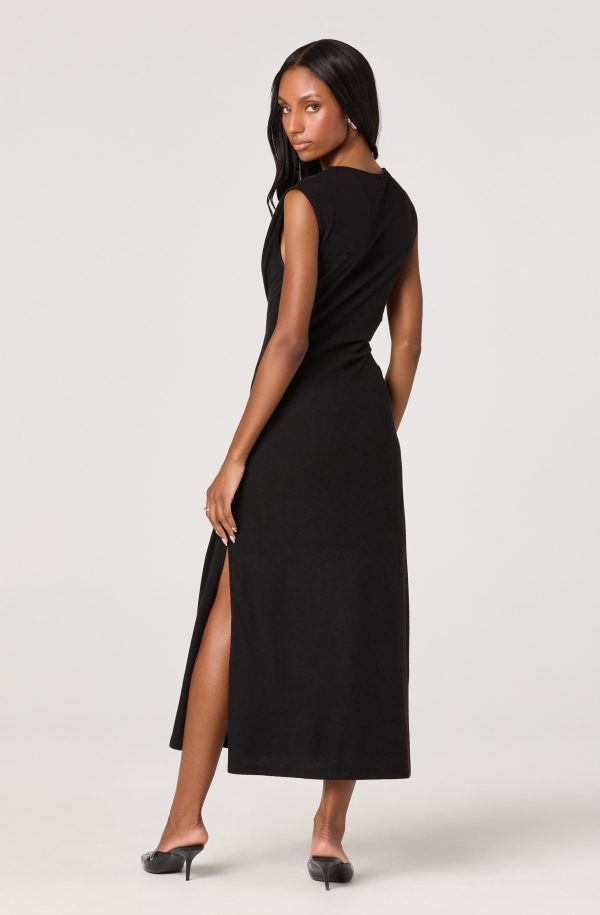 Draped Midi Dress - Image 6