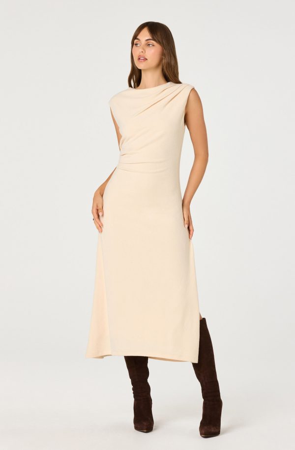 Draped Midi Dress - Image 7