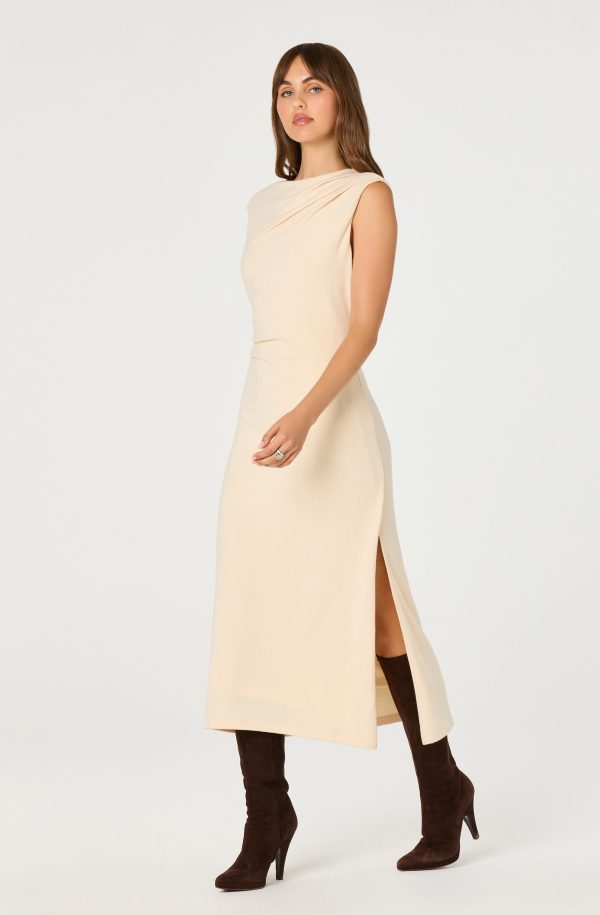 Draped Midi Dress - Image 8