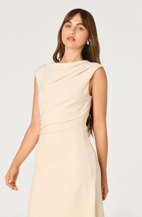 Draped Midi Dress - Image 9