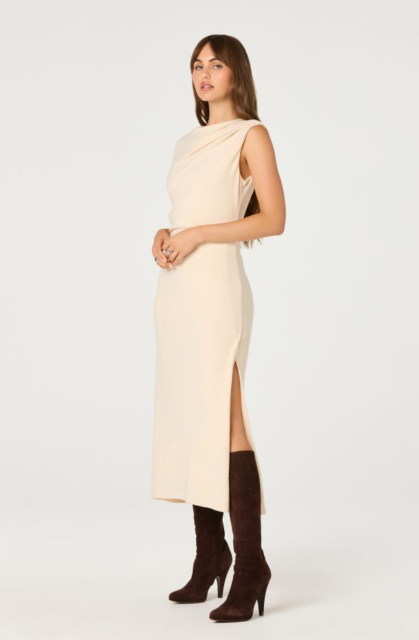 Draped Midi Dress - Image 12
