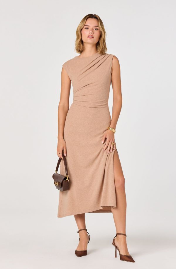 Draped Midi Dress - Image 17